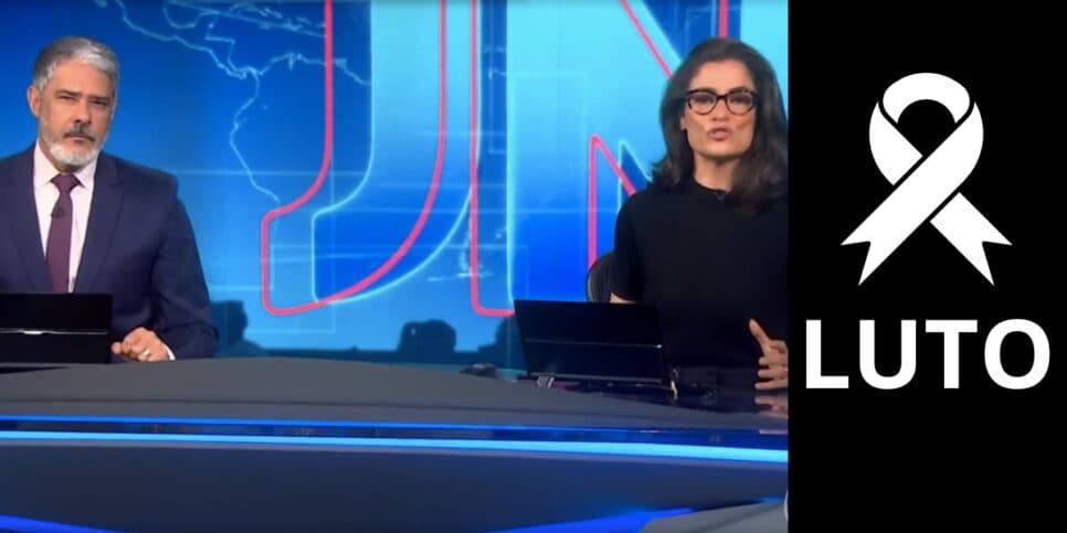 "Um dos grandes": O triste anúncio de Bonner ao lado de Renata confirmando morte de braço direito no JN
