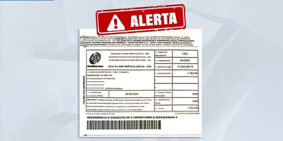 Alerta emitido pelo INSS (Foto: Reprodução - Instagram) Alerta emitido pelo INSS (Foto: Reprodução - Instagram)