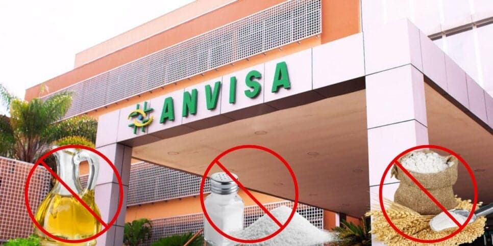 Substância fatal: A Anvisa decretou proibição contra 3 marcas populares de azeite, sal e farinha às pressas
