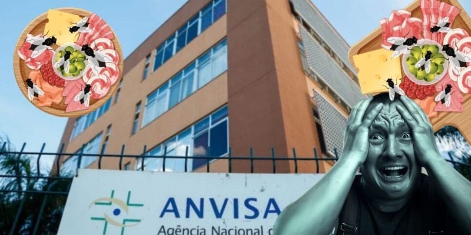 Anvisa, frios e pessoa desesperada (Reprodução - Internet) Anvisa, frios e pessoa desesperada (Reprodução - Internet)