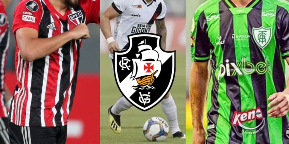 Novo 8 com Martinez e negócio por atacante com o Santos: 3 contratações reformulam o Vasco antes do Brasileirão