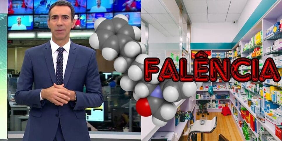 "6 bilhões": O terror de falência de gigante das farmácias confirmado às pressas por Tralli no Jornal Hoje