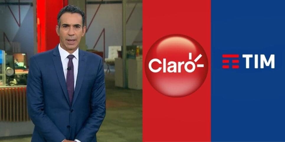 “30 mil alertas de bloqueio”: Tralli paralisa jornal às pressas com decreto de Lula que atinge Claro, Tim e +