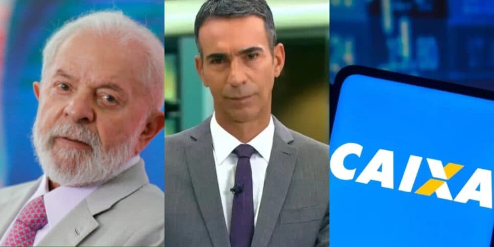 “Começa o pagamento”: César Tralli paralisa JH às pressas com nova lei de Lula com presente à poupança da Caixa