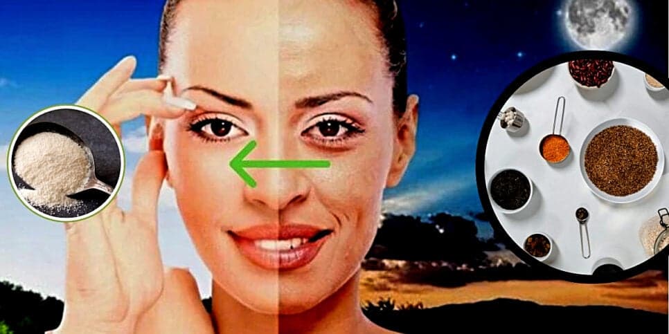 Melhor colágeno do mundo: Mistura com 2 ingredientes extermina rugas do dia para noite