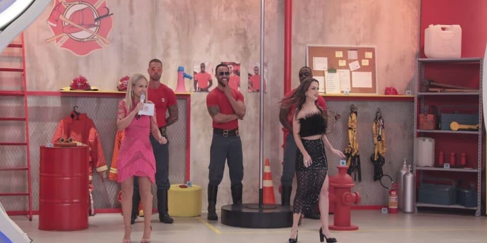 Programa Eliana vai ‘pegar fogo’ neste domingo em um “Quer Casar Comigo?” do bombeiro Regis e sua amada Fran