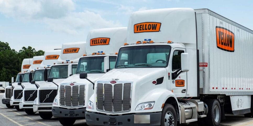 Empresa de transporte Yellow Corporation tem falência decretada (Foto: Reprodução - Internet) Empresa de transporte Yellow Corporation tem falência decretada (Foto: Reprodução - Internet)
