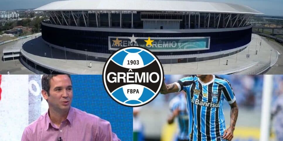 "Carreira no lixo": Rescisão e adeus de atacante amado no Grêmio tem 3 terrores confirmados por Caio Ribeiro