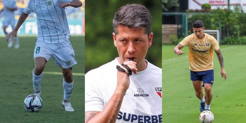 Carpini vai ter que engolir: Novo camisa 8 acaba de ser confirmado no São Paulo para fechar dupla com James