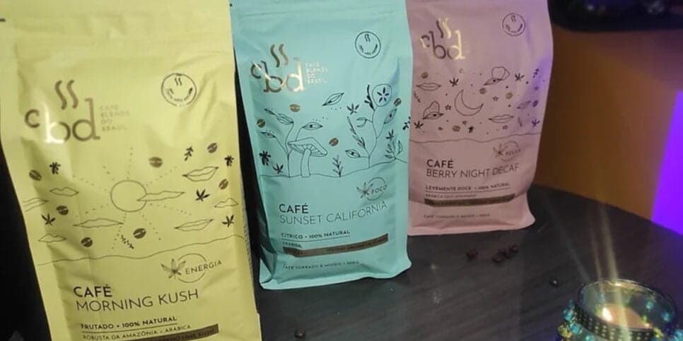 Produtos da marca CBD Café Blends do Brasil foram proibidos pela Anvisa (Foto: Reprodução/ Internet) Produtos da marca CBD Café Blends do Brasil foram proibidos pela Anvisa (Foto: Reprodução/ Internet)