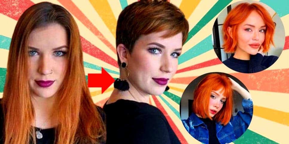 Loiras, morenas e grisalhas no chinelo: 8 cortes de cabelo IMBATÍVEIS para ruivas melhores que plástica