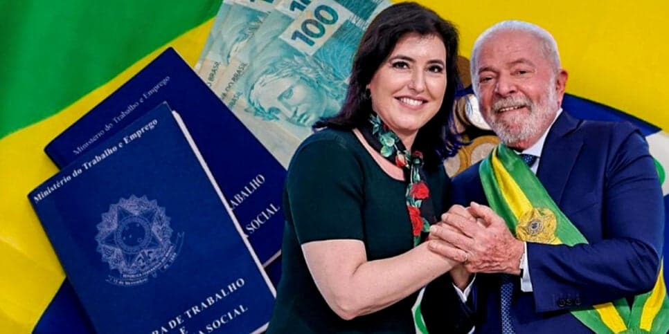 Lula e Simone Tebet se unem com novo valor histórico do salário mínimo para o próximo ano de 2025 (Foto Reprodução/Montagem/Lennita/Tv Foco/Gov) Lula e Simone Tebet se unem com novo valor histórico do salário mínimo para o próximo ano de 2025 (Foto Reprodução/Montagem/Lennita/Tv Foco/Gov)