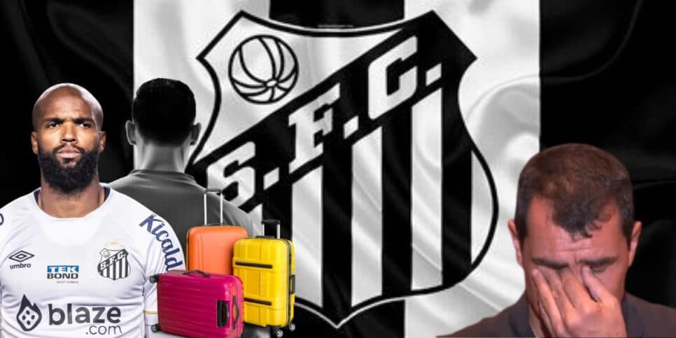 Messias e +1: Globo para jornal às pressas e confirma adeus de 2 craques no Santos pra desespero de Carille