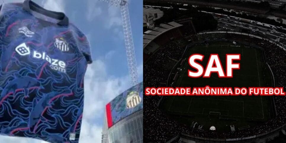 Meio bilhão e mundo do futebol paralisado segunda: Gigante de SP fura Santos para virar SAF e confirmar venda