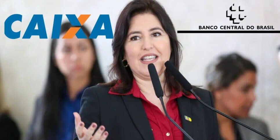 "Tenho liberdade de dizer": Anúncio decisivo de Tebet crava situação delicada do Banco Central que atinge a Caixa