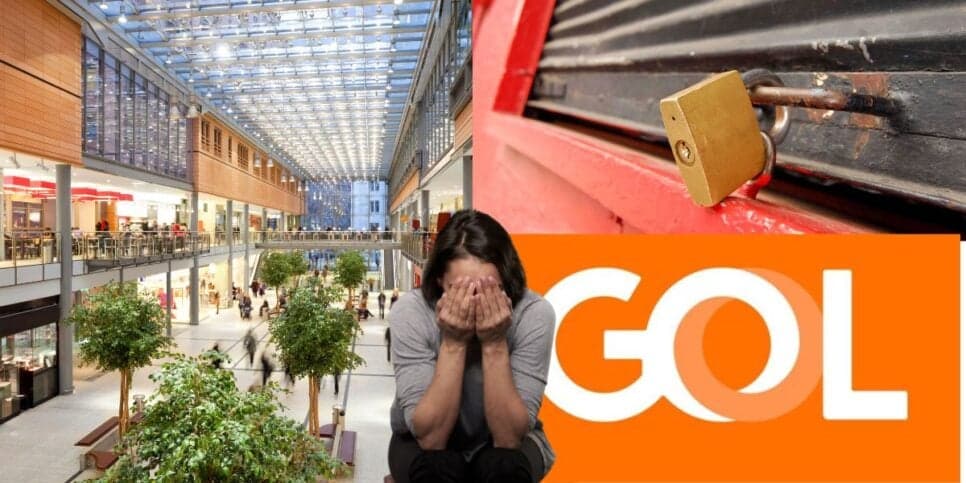Dívida de R$71 mi, 43 lojas fechadas e penhora: Varejista de shopping vive mesmo terror de falência que a Gol