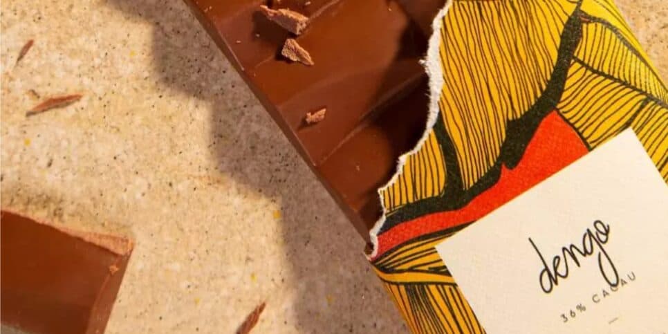 Chocolate marca Dengo - (Foto: Reprodução / Internet) Chocolate marca Dengo - (Foto: Reprodução / Internet)