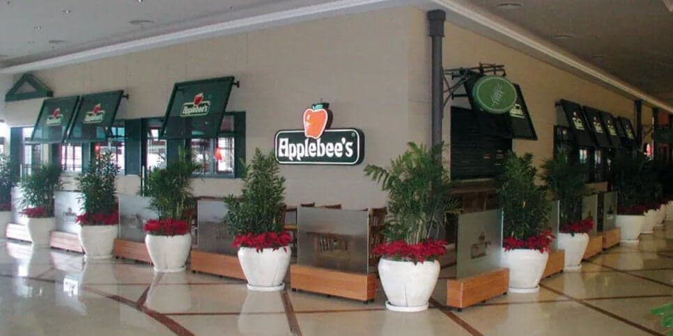 Restaurante Applebee's que ficava no Shopping Eldorado (Foto: Reprodução - Veja São Paulo) Restaurante Applebee's que ficava no Shopping Eldorado (Foto: Reprodução - Veja São Paulo)