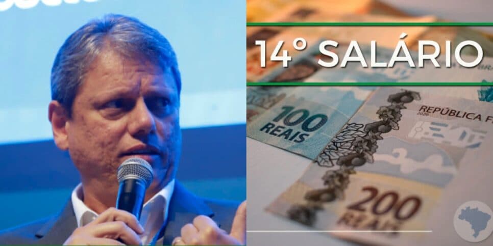 Meio bilhão de reais e assinado por Tarcísio: 14º salário é anunciado para lista inédita de CPF's em São Paulo