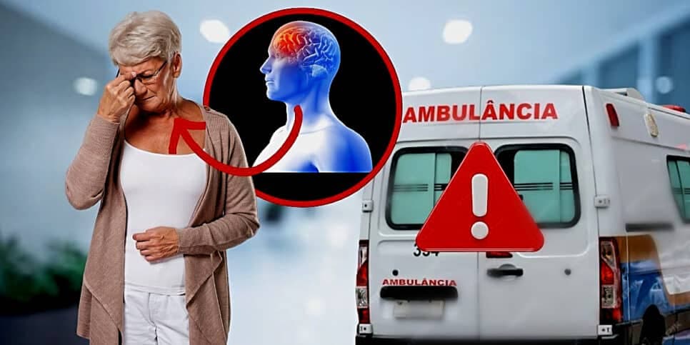 Dor de cabeça, tontura e+: 6 sinais indicam que um AVC está a caminho e idosos 60+ devem correr pro hospital