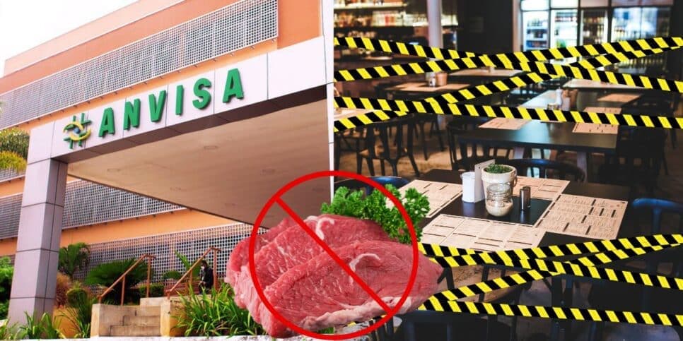 100kg de carne podre e nojeira: A interdição da Anvisa contra açougue e +1 restaurante popular de shopping