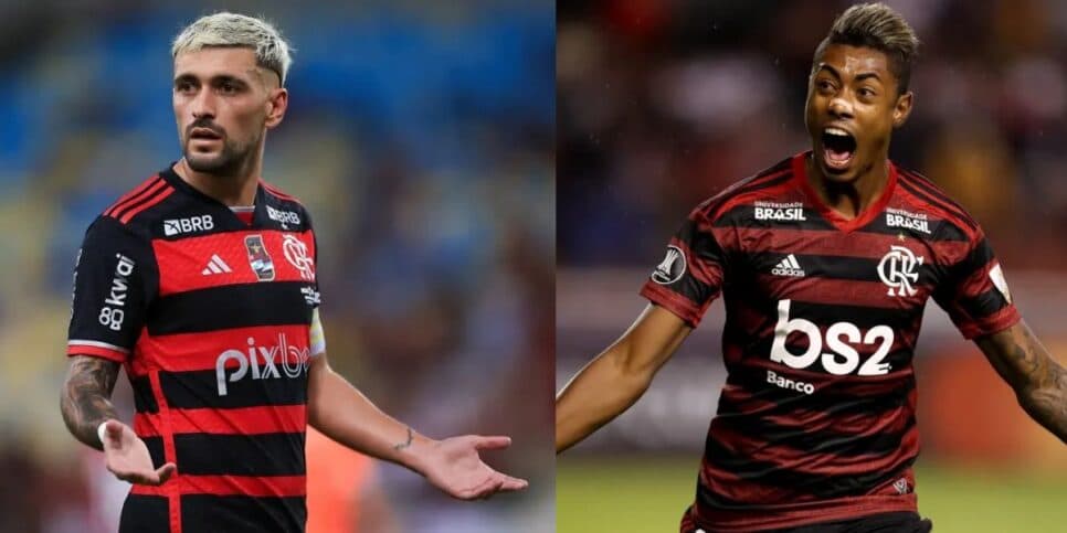 Landim e Tite sem chão: Enquanto Bruno Henrique recebe R$1,8 milhões no Flamengo, o salário de Arrascaeta