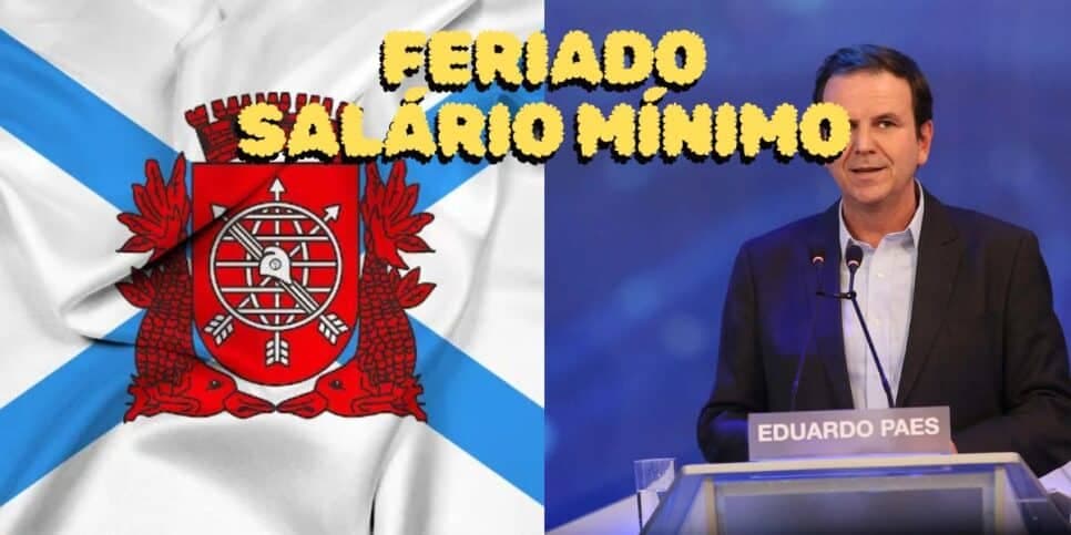Salário mínimo de R$2512 e lei de Paes com +1 feriado: Trabalhadores do RJ tem 2 motivos pra vibrar hoje (14)