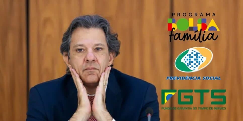 Revisão do FGTS, antecipação do Bolsa Família e INSS: 3 anúncios decisivos de Haddad atingem benefícios