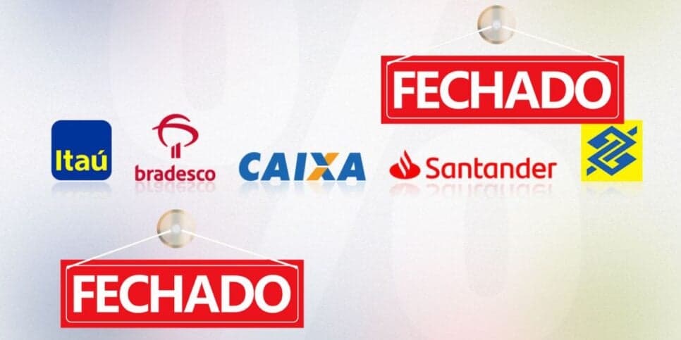 Banco do Brasil, Caixa, Itaú e Bradesco: Fechamento geral de agências em maio e você precisa se preparar