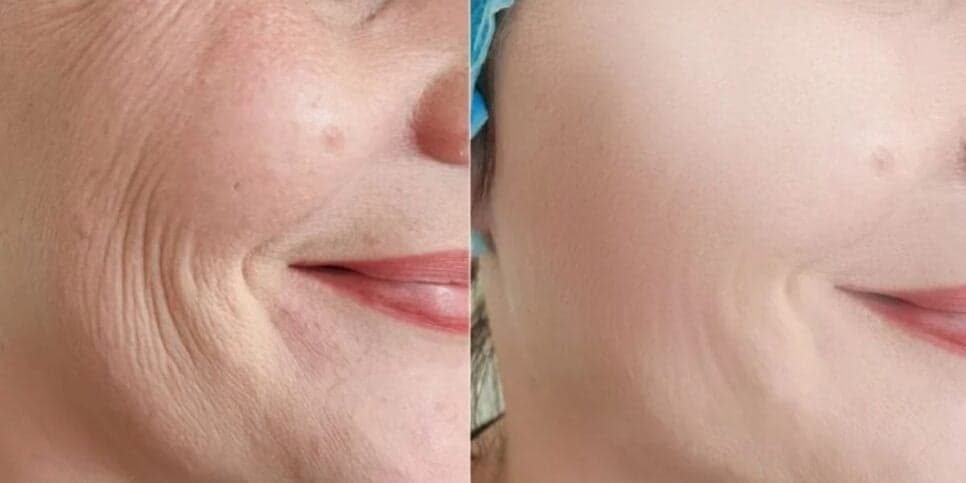Mulher com rugas / Mulher sem rugas - Montagem: TVFOCO Mulher com rugas / Mulher sem rugas - Montagem: TVFOCO