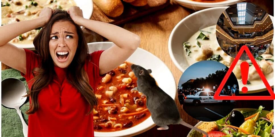Pé de rato em sopa, nojeira e gritaria: Restaurante amado de shoppings de SP tem flagra com polícia acionada
