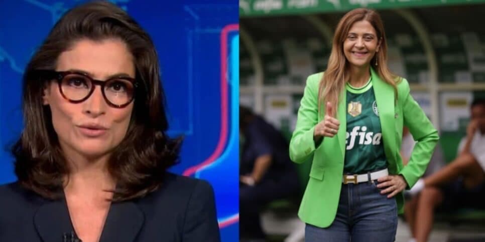 "Maior contratação e 409 mi": Renata Vasconcellos paralisa JN e confirma MAIOR negócio de Leila no Palmeiras