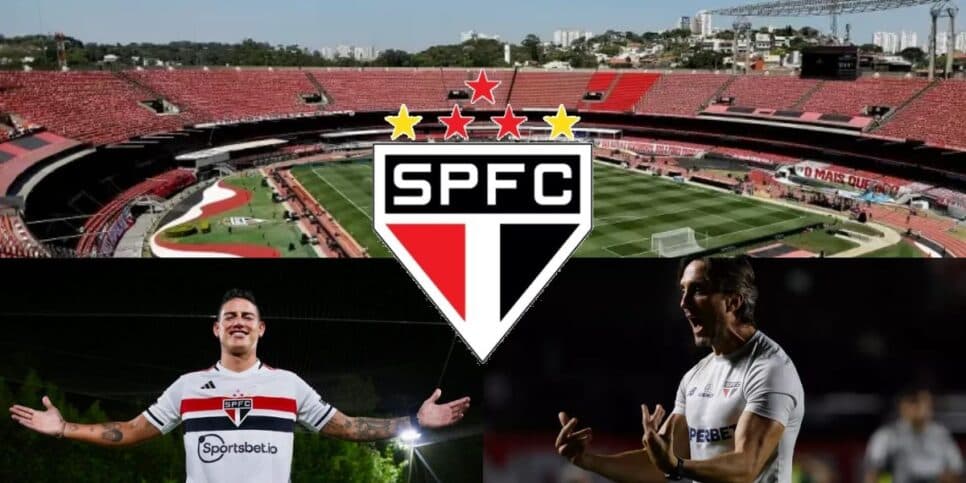 Esnobado por Zubeldia e milhões no lixo: Adeus definitivo de James no São Paulo paralisa a Band com 3 bombas