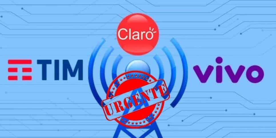 Confirmado pela ANATEL: Claro, Vivo e TIM são aterrorizadas por PARALISAÇÃO de sinal e emitem comunicado
