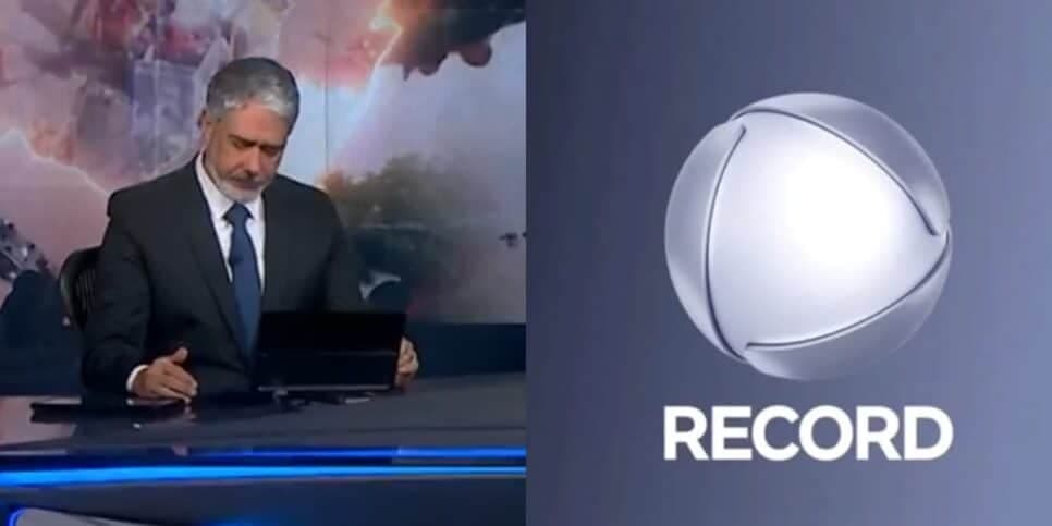 Com choro agoniante de Bonner, JN explode na Globo e Record vive "segunda" de Deus: Audiências 20/05