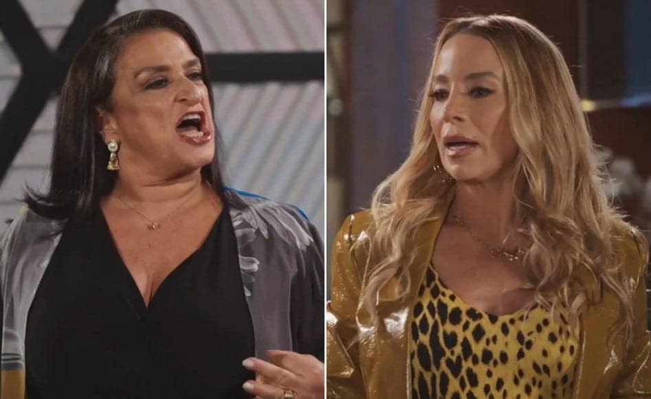 Leda (Grace Gianoukas) e Lizandra (Danielle Winits) em cena de Família É Tudo (Foto: Reprodução / Globo)
Leda (Grace Gianoukas) e Lizandra (Danielle Winits) em cena de Família É Tudo (Foto: Reprodução / Globo)