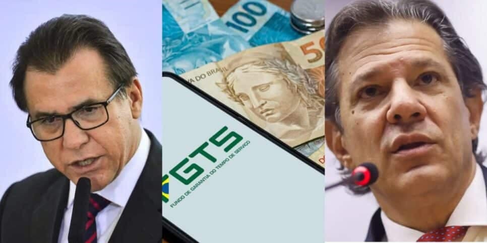 "Imediatamente": Ministro Marinho arma lei com saque de 100% do FGTS e esse é o veredito de Haddad aos CLT's