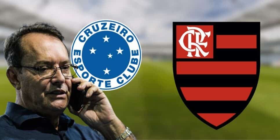 Desembarca HOJE (12) pra assinar com o Cruzeiro: Pedrinho não para em Lautauro Diaz e arranca meia do Flamengo