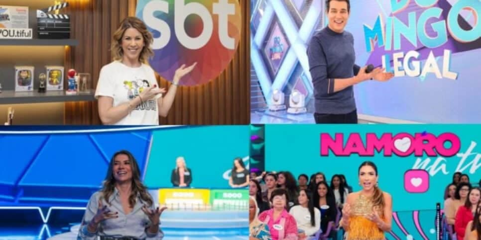 SBT confirma novo domingo com tripladinha histórica e muitas novidades com Portiolli, Rebeca e Patrícia