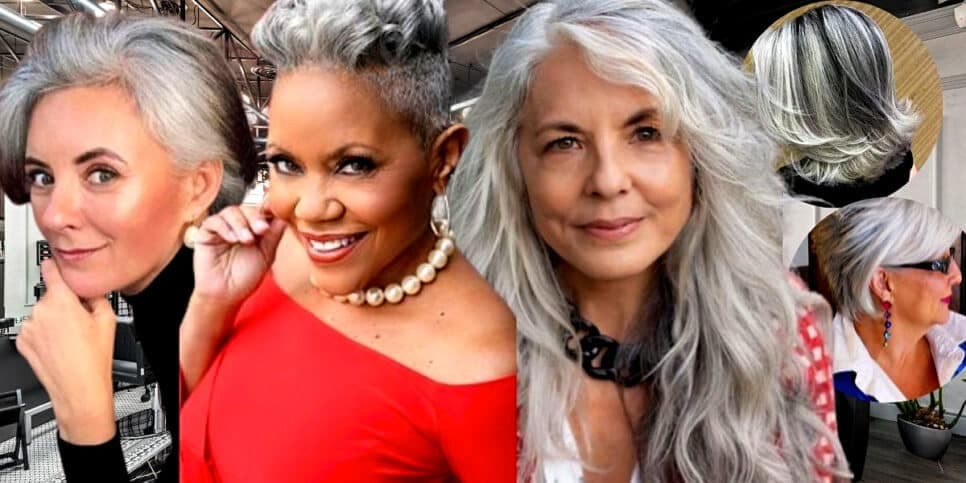 Idosas 60+ de volta aos 30: 5 cortes de cabelo paralisam o envelhecimento e 3 mechas disfarçam o grisalho