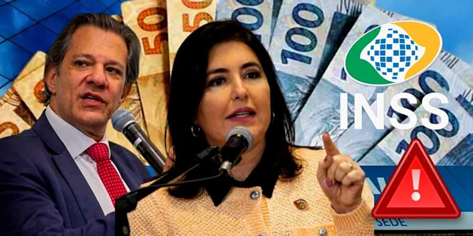 R$600 milhões: Tebet e Haddad se unem com decreto que atinge em cheio o INSS e salário dos idosos 60+