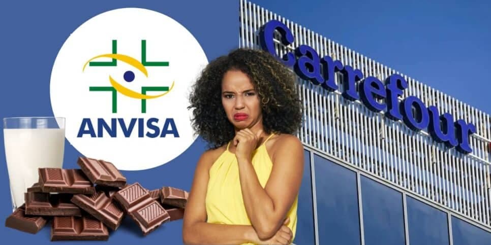 Vidro e nojeira: A proibição da ANVISA contra as 2 maiores marcas de chocolate, leite e até o Carrefour atingido