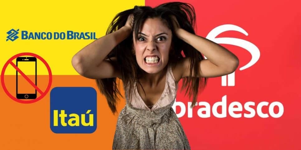 PIX suspenso e bloqueio em celulares: Paralisação simultânea no Itaú, Bradesco e BB abala clientes em JUNHO