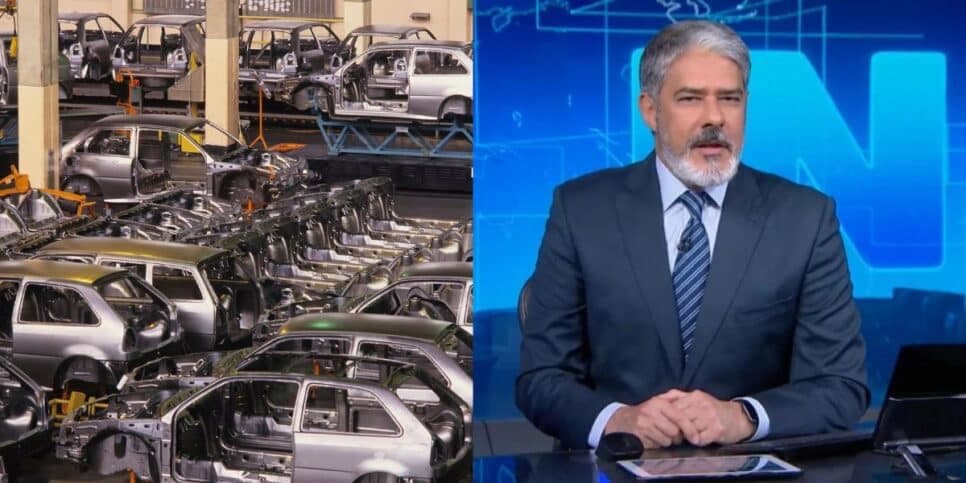 “Baque histórico”: O fim de produções de montadora de carros nº1 no país confirmado por Bonner às pressas no JN