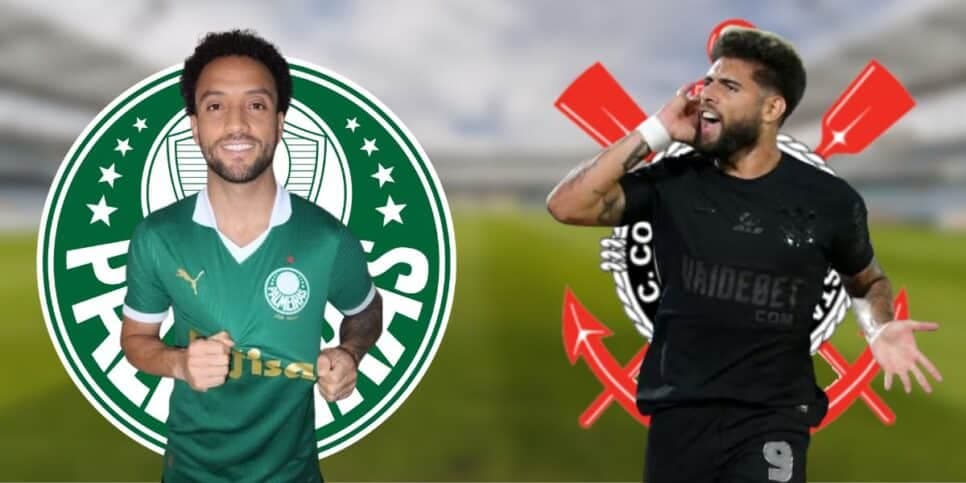 Corinthians e Crefisa sem chão: Enquanto Yuri ganha 1,7 milhões, o salário de Felipe Anderson no Palmeiras