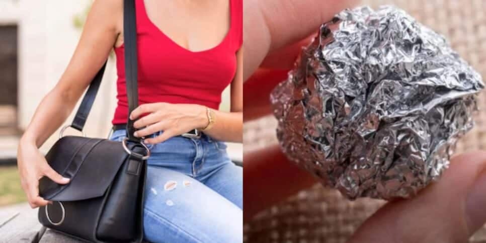 Bizarro: Mulheres estão colocando uma bola de papel alumínio dentro da bolsa por esse motivo