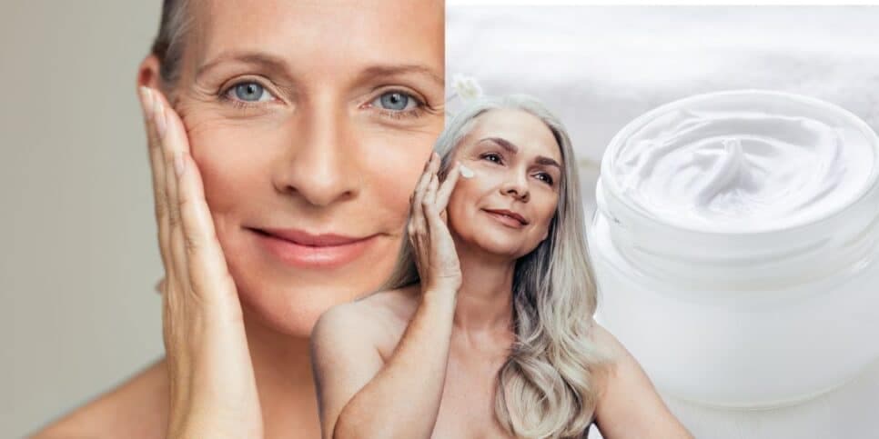 Mulheres e creme antirrugas - Foto Reprodução Internet Mulheres e creme antirrugas - Foto Reprodução Internet