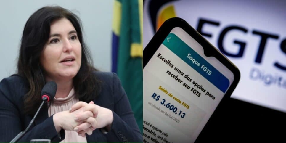 "Mudar a lei": Anúncio de Tebet para a liberação do saldo retido do FGTS atinge mais de 100 milhões CLT's