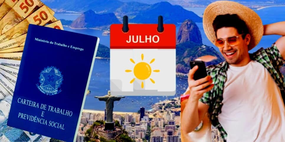 Salário mínimo de R$1665, 14º salário liberado e feriado em JULHO: 3 vitórias chegam voando a CLTs do RJ