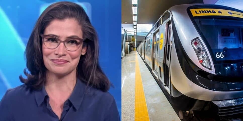 “Foi abandonado”: Renata Vasconcellos paralisa JN às pressas e confirma triste fim de estação de metrô do Rio de Janeiro